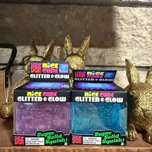 Nice Cube Glitter & Glow - Purple and Blue